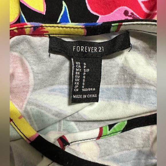 Forever 21 Aloha Edition Tropical Backless Dress size small - Picture 3 of 4